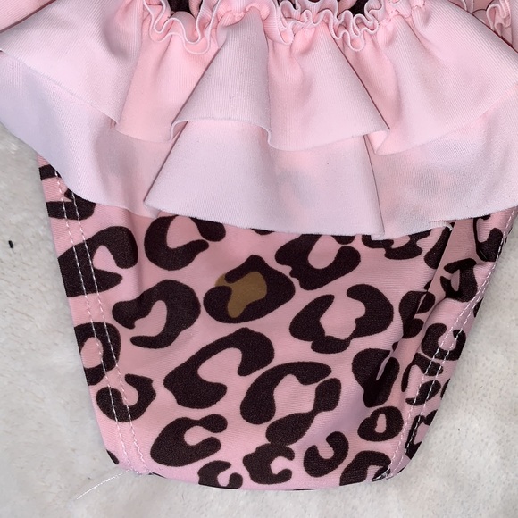 Koala Baby Pink Leopard Swimsuit 12M EUC 😍 - Picture 6 of 9